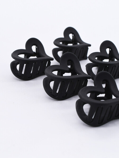 PINZAS PACK X 6 NEGRO