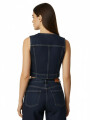 Chaleco Espelina Azul Oscuro