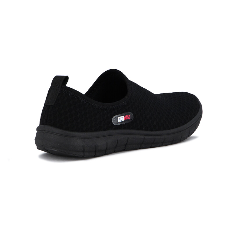 Actvitta Calzado Deportivo Dama Sin Cordones C/ Elastico Negro