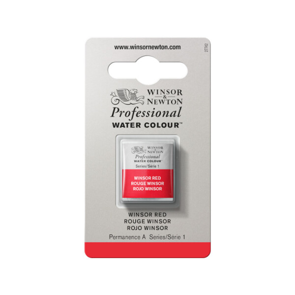 Acuarela profesiona Half Pan - Winsor & Newton Tonos Rojos