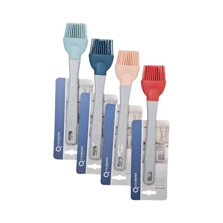 Pincel en Silicona Antiadherente para Cocina Repostería Rojo