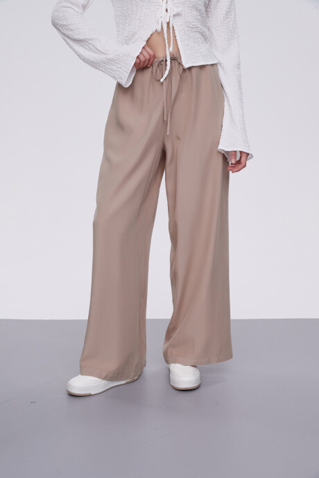 Pantalon Cezzilia Beige Oscuro