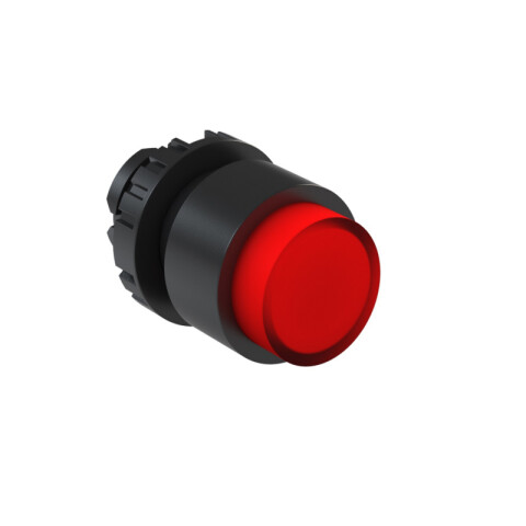 Cabezal pulsador sal. lum. rojo Ø22mm IP66, BSI1 WE5061