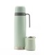 Set termo Comet Bologna 1 lt + Mate de 160 ml Verde