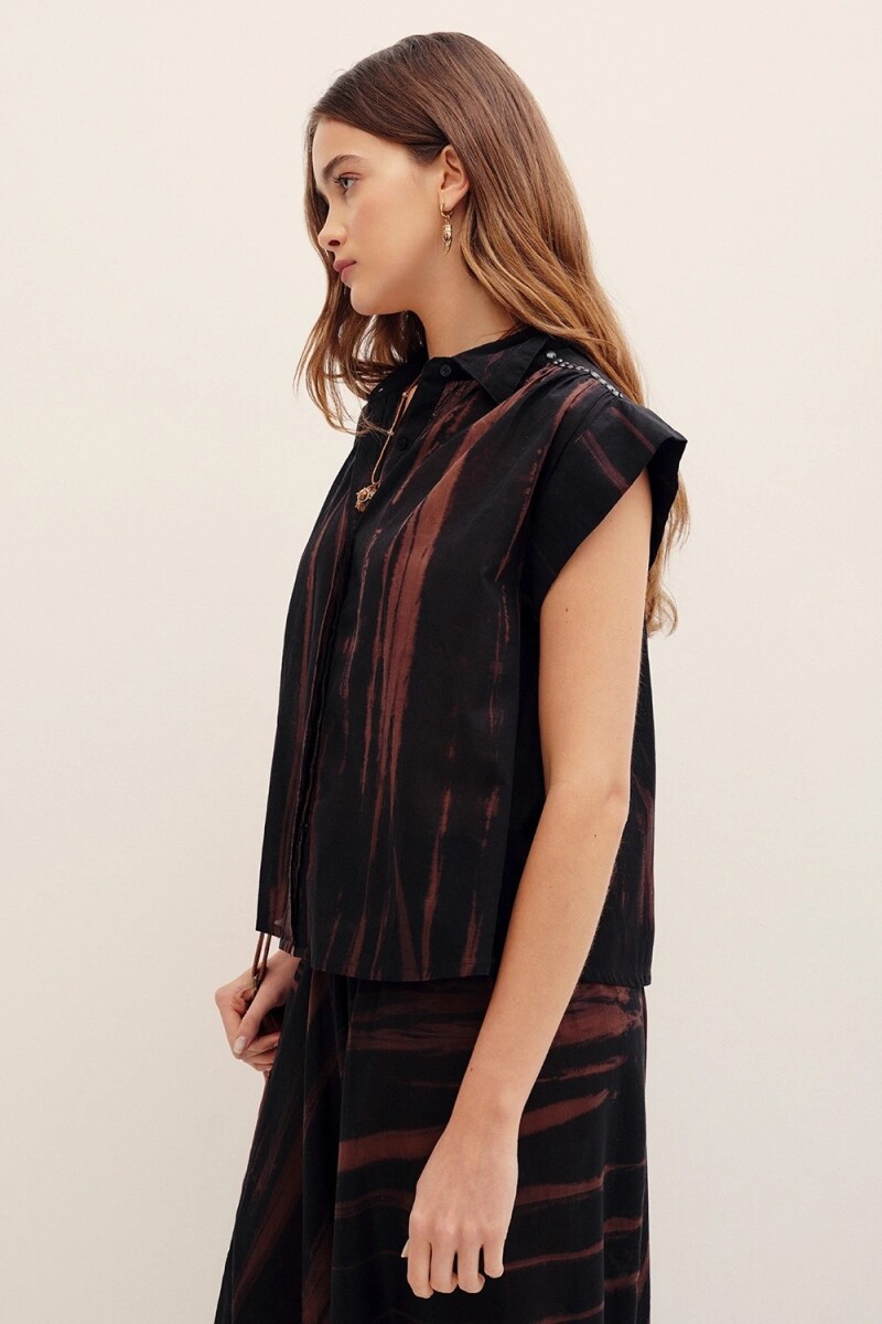 CAMISA MELI BATIK Negro