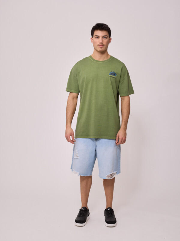 T-SHIRT LASON RUSTY Verde