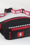 Riñonera nylon doble cierre combinada - NBA Negro