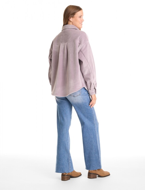 Sobrecamisa Corduroy Soft LAVANDA