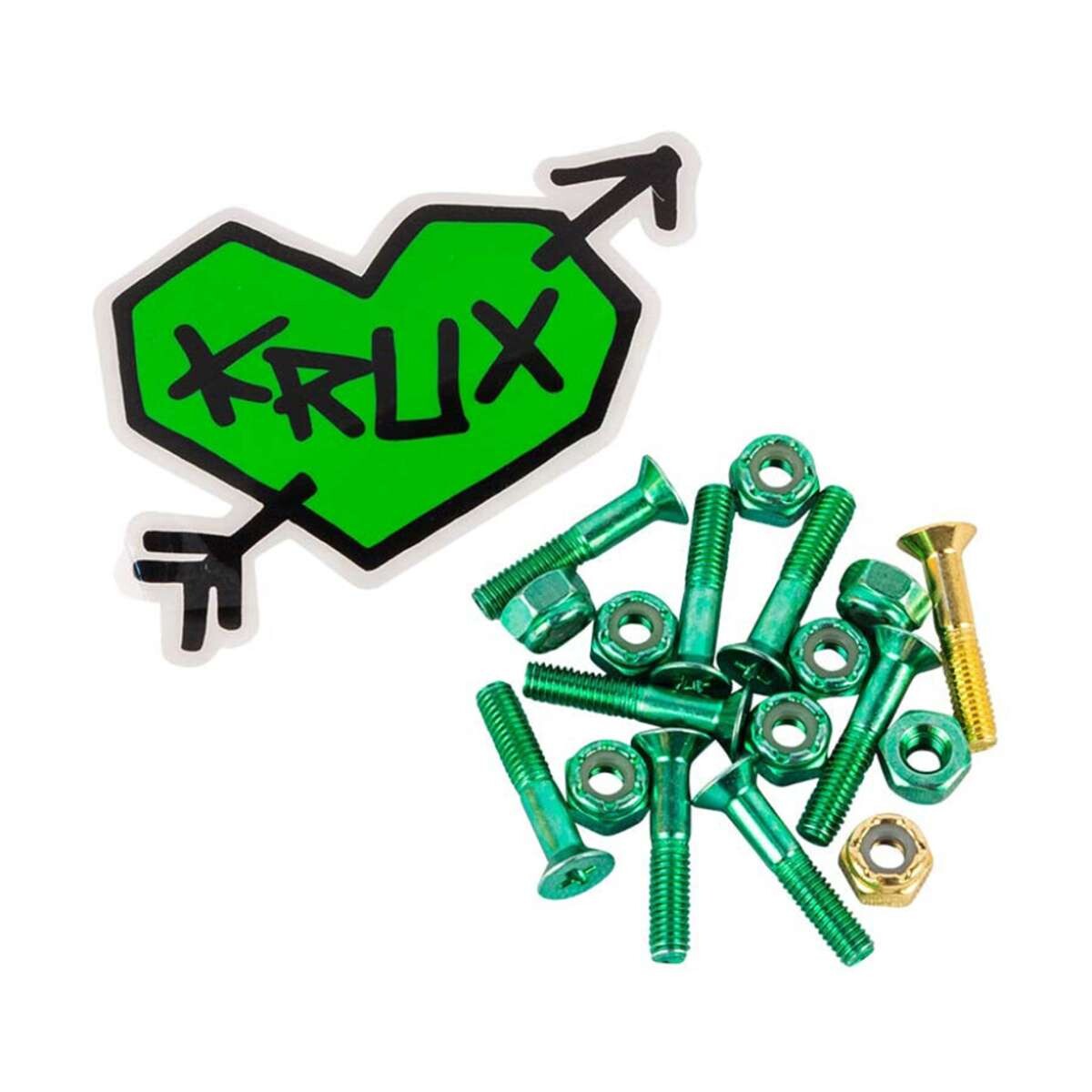 Tornillos Krux Krome Phillips - Verde 
