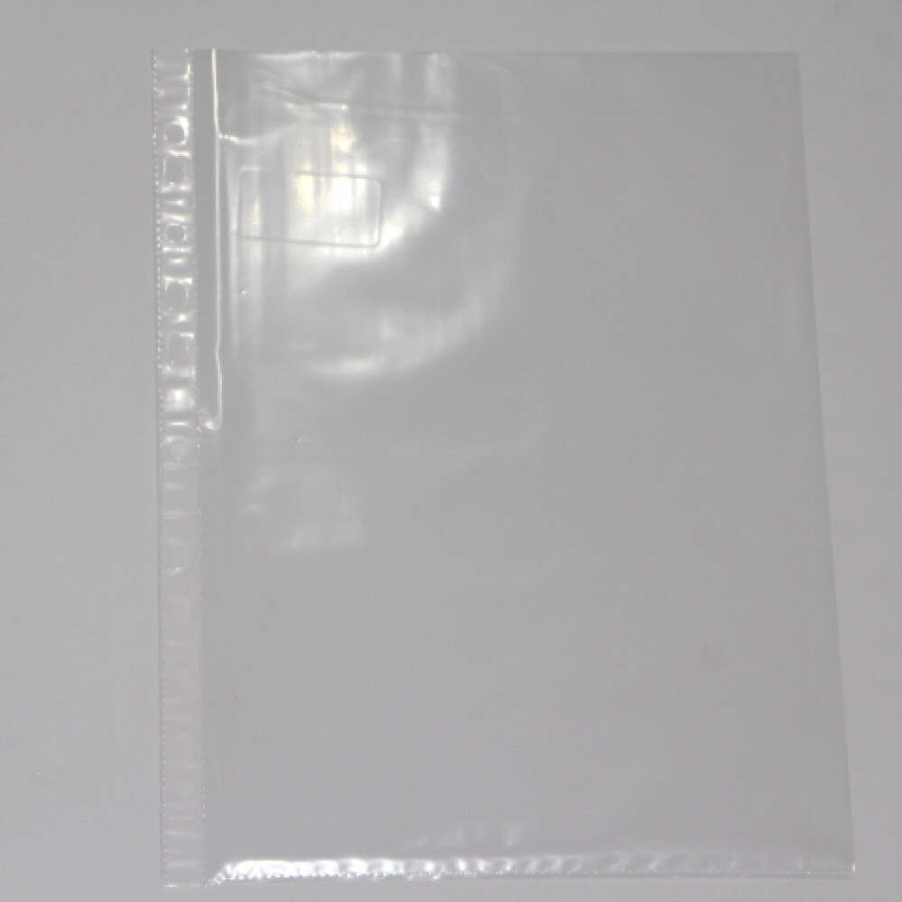 FUNDA DE NYLON TRANSPARENTE A4