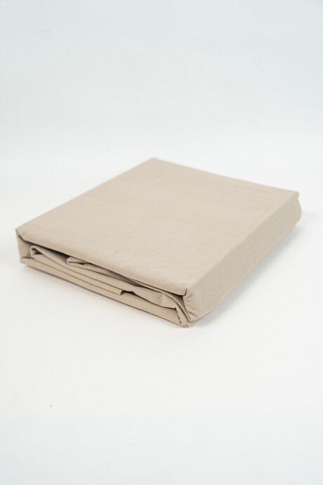 Sábanas 1 1/2 Plaza 144 Hilos Liso Taupe / Mink / Vison