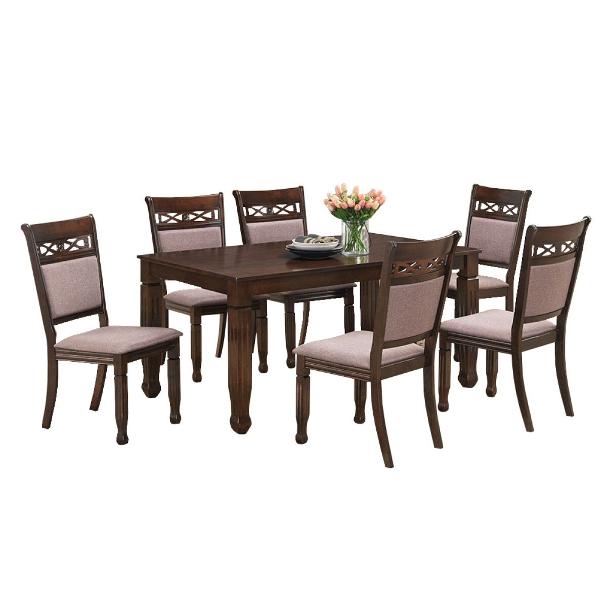 Juego de comedor 6 sillas Tobago 