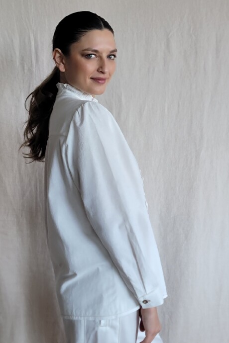 Camisa Magda Crudo