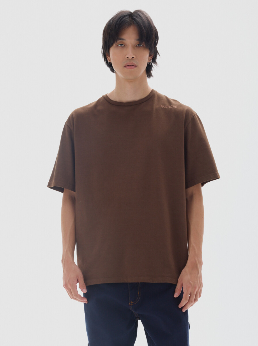 T-shirt Mad - Brown 