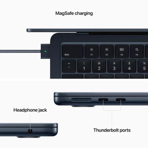 MacBook Air 13.6 M2 8GB RAM 512GB SSD 8Core CPU 10Core GPU Midnight MacBook Air 13.6 M2 8GB RAM 512GB SSD 8Core CPU 10Core GPU Midnight