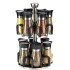 Especiero Giratorio 12 Frascos Vidrio Para Condimentos Cocina Acero Inoxidable Imback Especiero Giratorio 12 Frascos Vidrio Para Condimentos Cocina Acero Inoxidable Imback