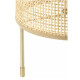 Lámpara Portátil De Escritorio Rattan Praga Beige