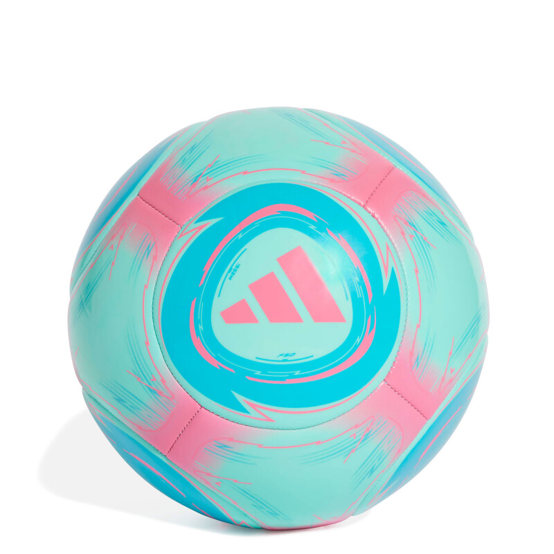 Pelota Adidas Messi Club Verde Agua - Rosado