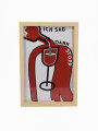CUADRO VINO ROJO