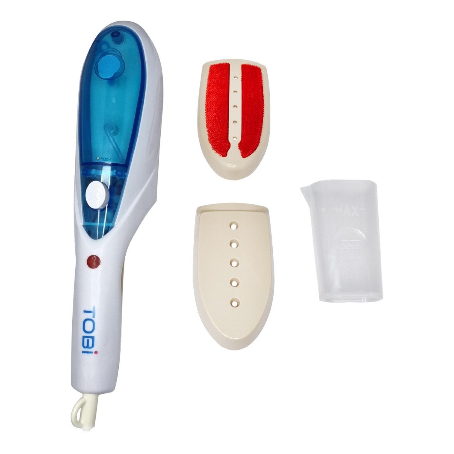 Plancha Vapor Ropa Tobi Elimina Arrugas Mal Olor Portátil — Atrix