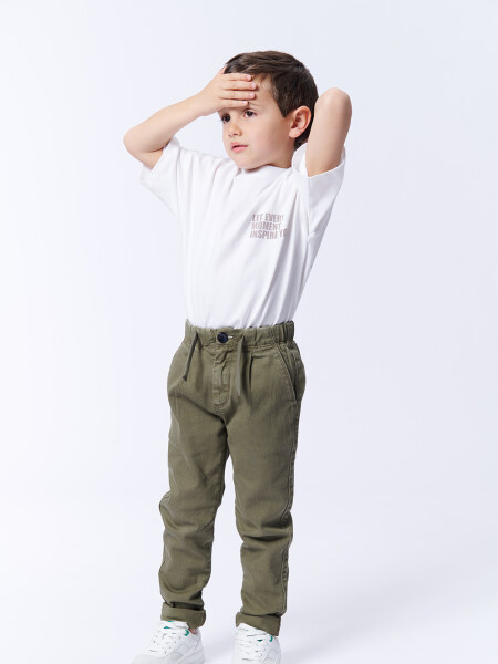 Pantalón casual Verde