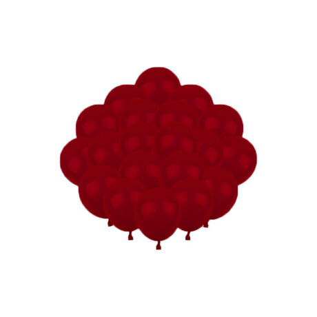 Globo Abanti 5" x 50 Rojo