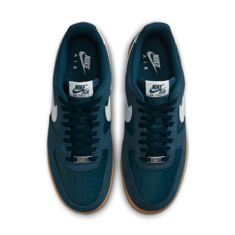 Championes Air Force 1 '07 Lv8 de Hombre Azul