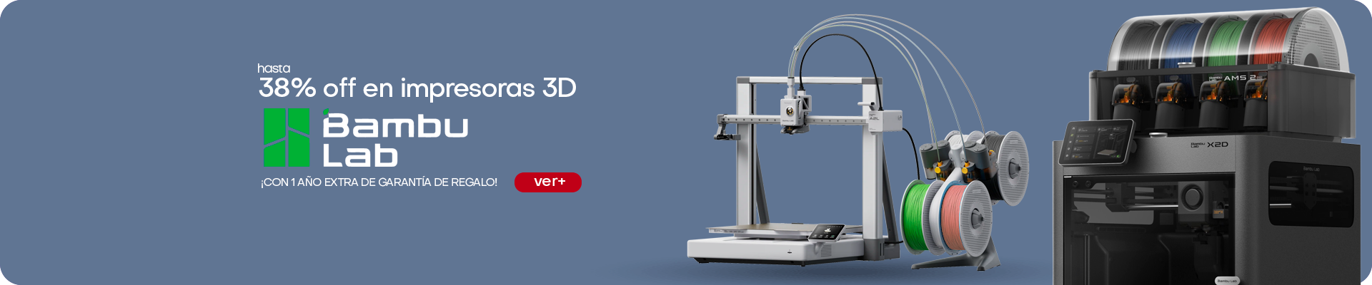 ¡Impresoras 3D en súper oferta!