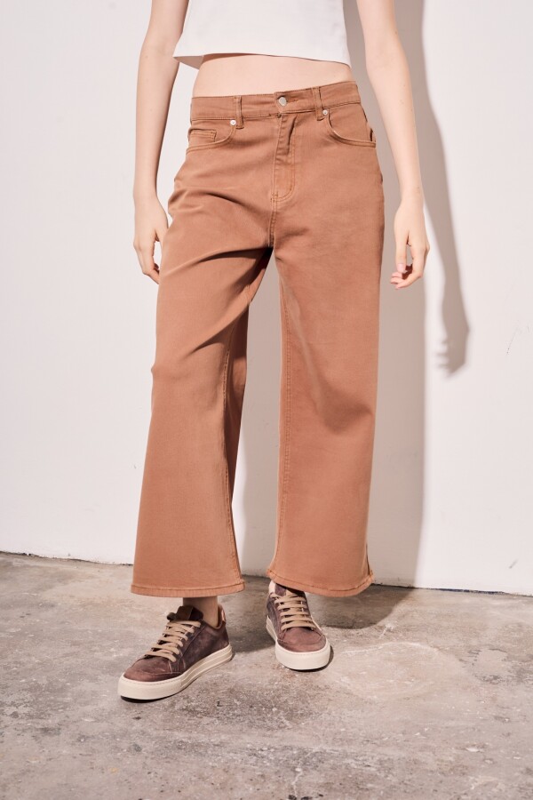 Jean Wide Camel