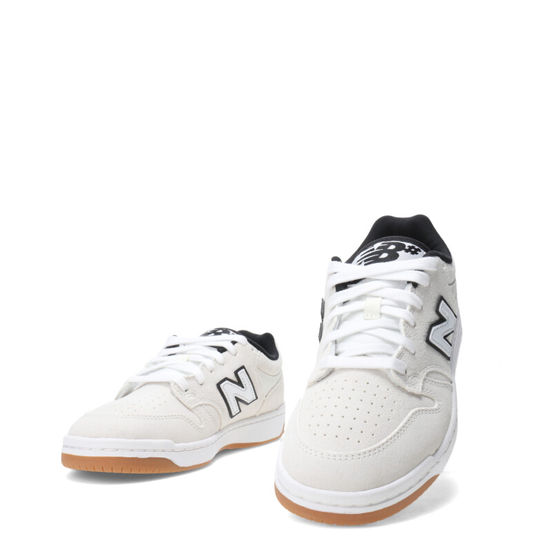 Championes de Hombre New Balance Skate Patin 480 Blanco - Negro