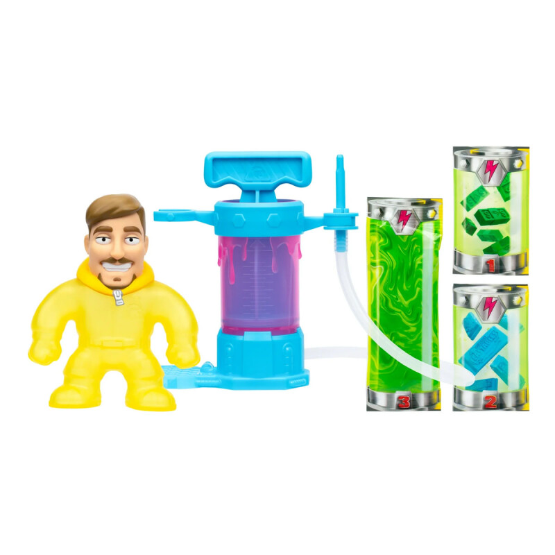 Mr Beast Lab Haz Tu Mr Beast, Llena y Crea Tu Propia Figura Elástica Mr Beast Lab Haz Tu Mr Beast, Llena y Crea Tu Propia Figura Elástica