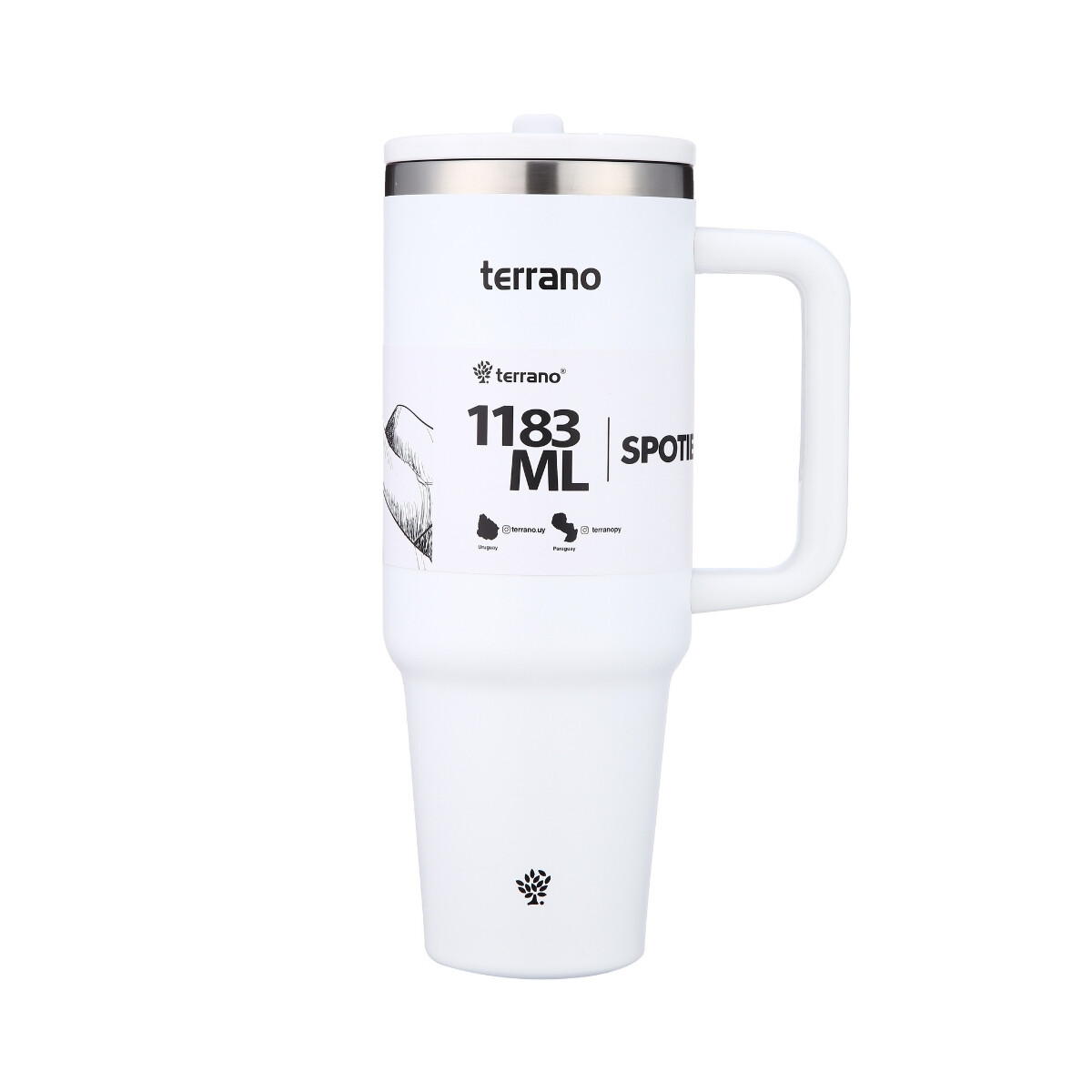 SpotieCup Con Pico - 1183ml. - Blanco 