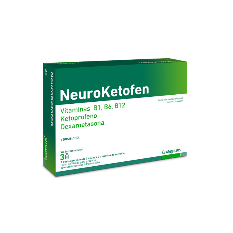 Neuroketofen 3+3 Inyectable Neuroketofen 3+3 Inyectable