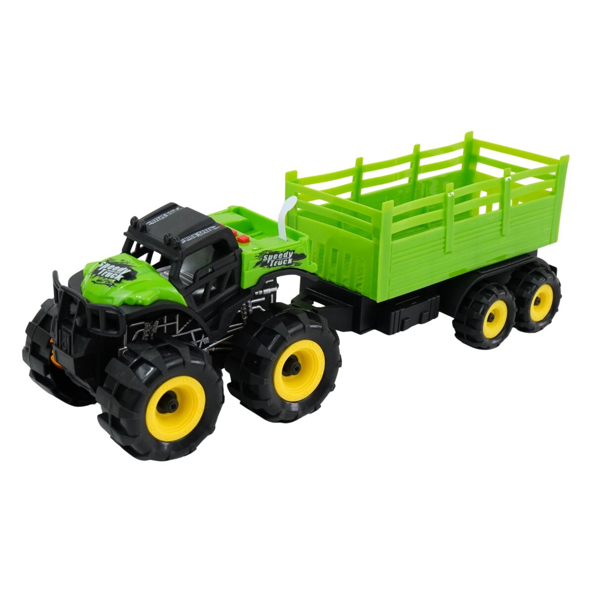 Camioneta de granja con caja transportadora 