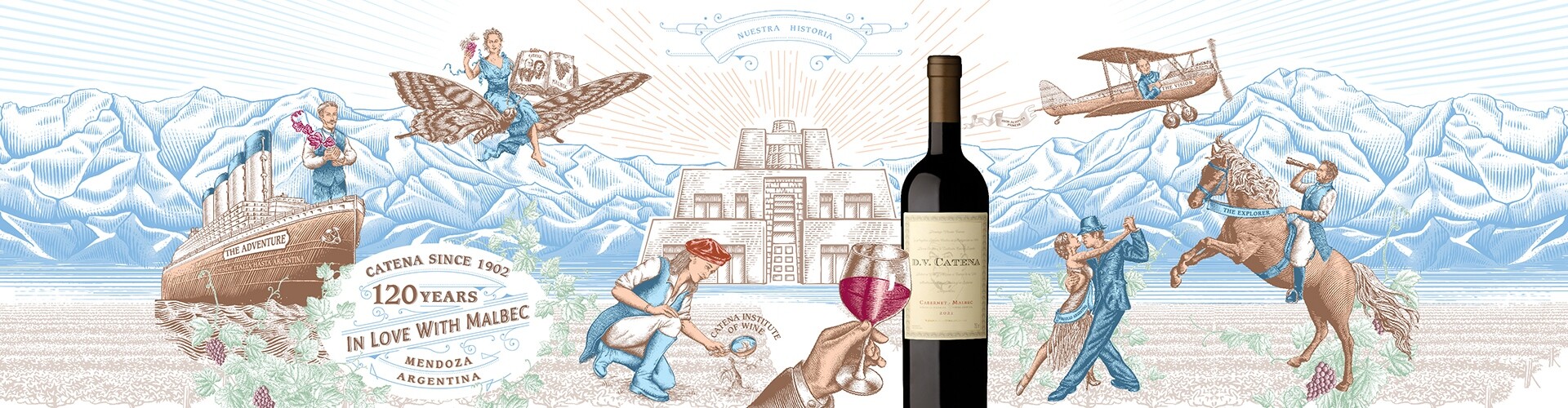 CATENA 120 YEARS IN LOVE WITH MALBEC