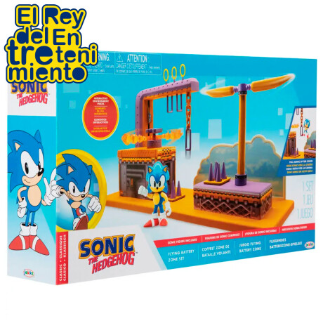 Play Set Sonic Figuras x3 + Accesorios Juguete Play Set Sonic Figuras x3 + Accesorios Juguete