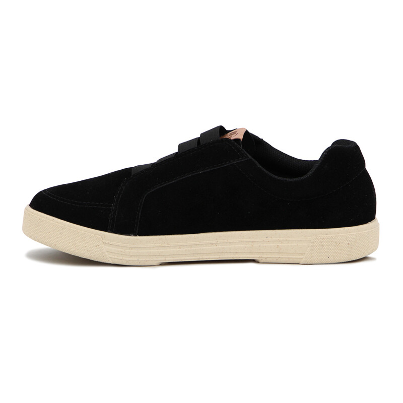 Br Sport Zapato Casual Con Elastico Negro