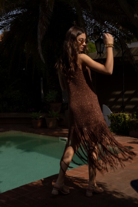 Vestido New Campo Marrón