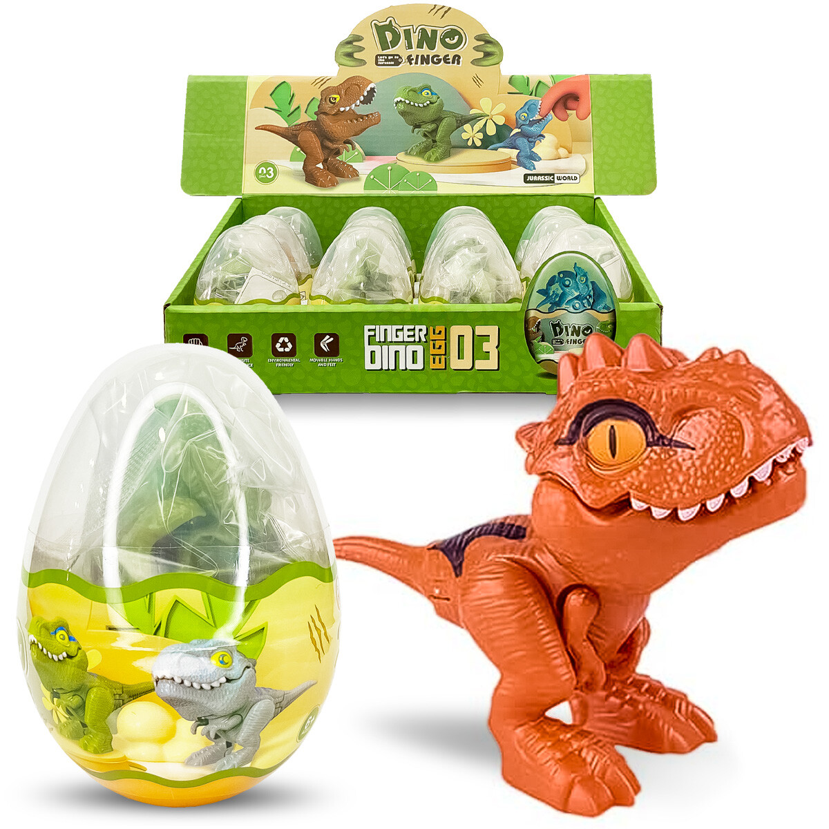 Set Cotillón N40 Sorpresitas Huevos Dinosaurios X12 - Cot002033 