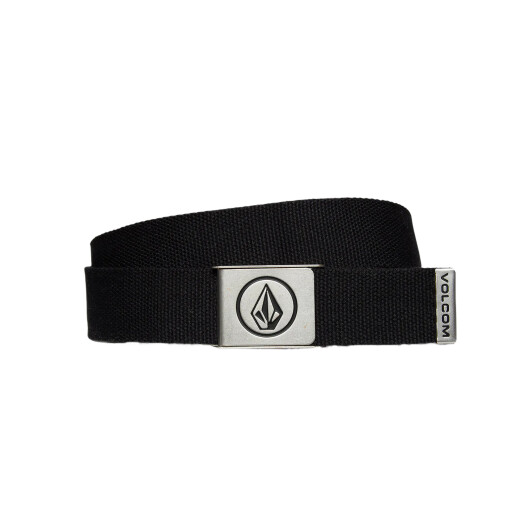 Cinto Volcom Circle Web Belt - Negro Cinto Volcom Circle Web Belt - Negro
