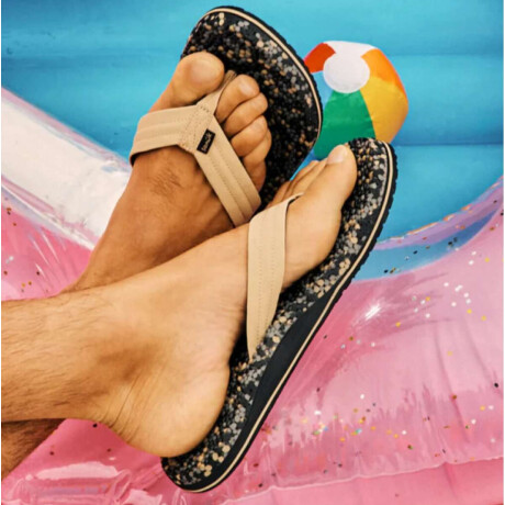 Ojotas Sanuk M Bubblecush Marron