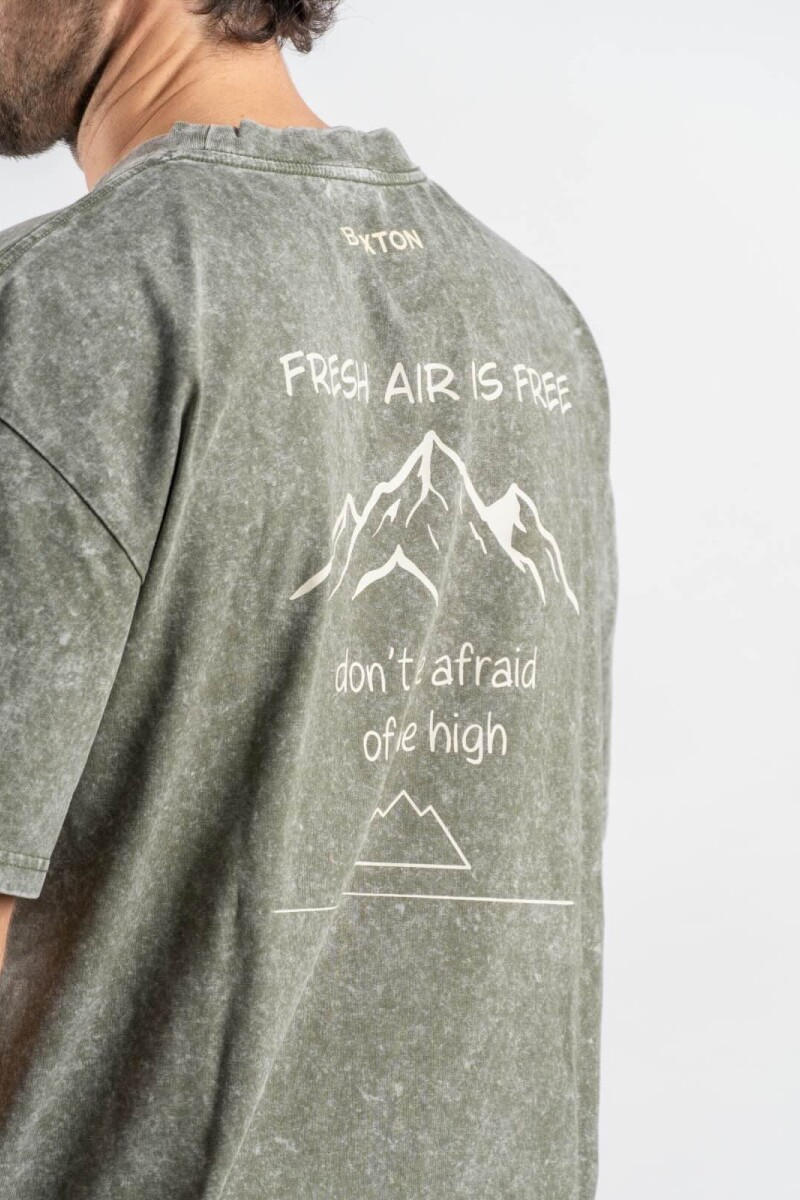 Camiseta Fresh Air Verde