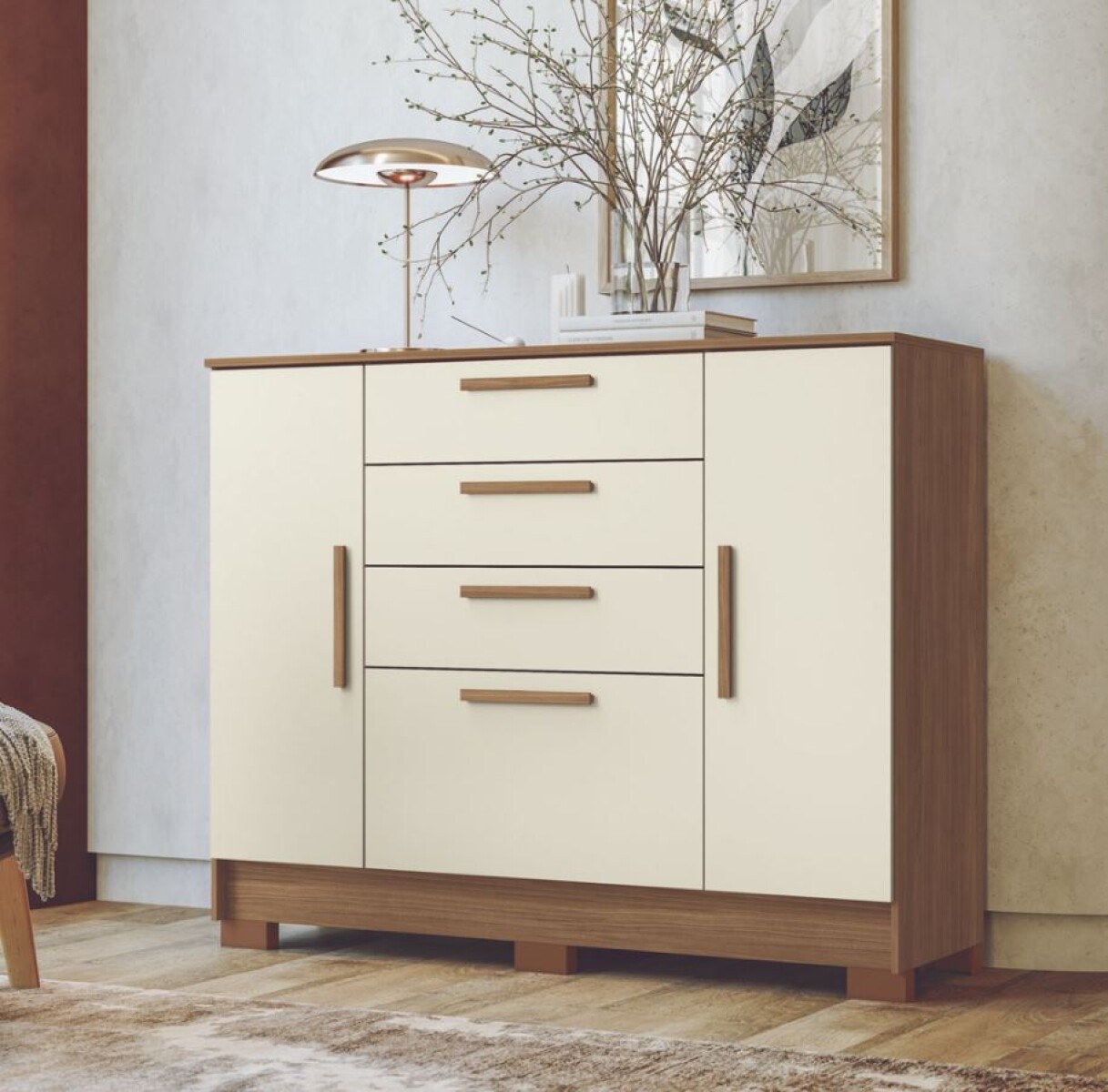 Cómoda Pinhais Jatoba/arena 310443 
