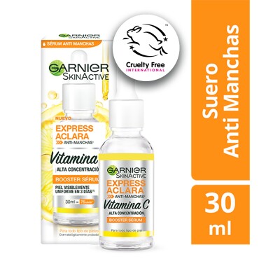 Serum Garnier Express Aclara 30 Ml. Serum Garnier Express Aclara 30 Ml.