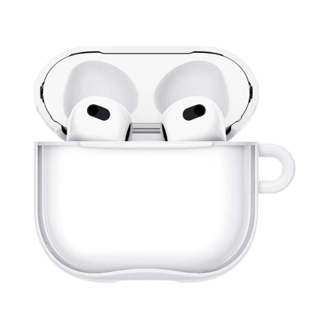 Spigen Funda Ultra Hybrid AirPods (4ª) - Jet White Spigen Funda Ultra Hybrid AirPods (4ª) - Jet White