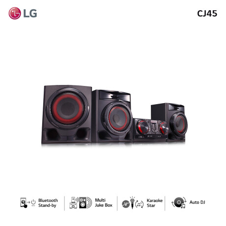 Minicomponente Lg CJ45 720W Multi Bluetooth Tv Sound 001