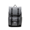 Herschel Little America Mid Backpack Raven Crosshatch