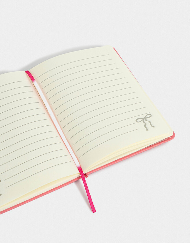 Anotadores Cuadernos y Memos Pu Bajorelieve Cuaderno A6 "lucky" - Fucsia Medio