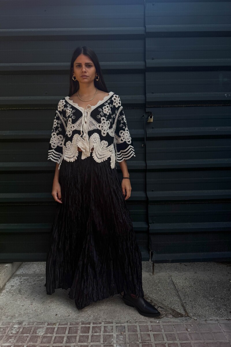 Falda Aliki NEGRO