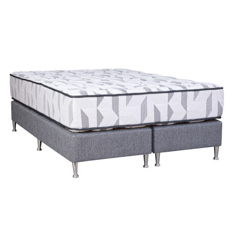 SOMMIER S VANCOUVER KING + 2 ALMOHADAS